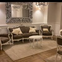 Divano Chippendale-poltrone e sedie imbottite