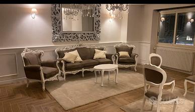 Divano Chippendale-poltrone e sedie imbottite