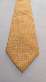 Cravatta Gialla 100% seta