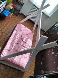 letto montessoriano con materasso incluso 