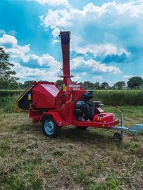 Cippatore Brugger HX16 Pro, omologazione stradale