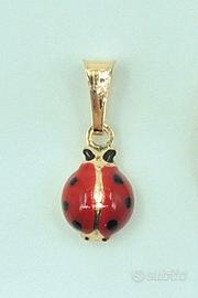 Coccinella in oro 18kt; 190€ => 114€ (-40%)