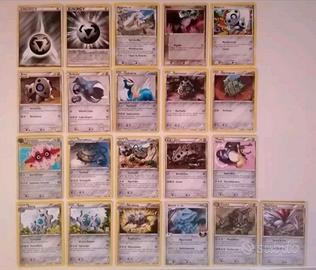 Carte Pokémon Metallo Oscurità Trainer Erba
