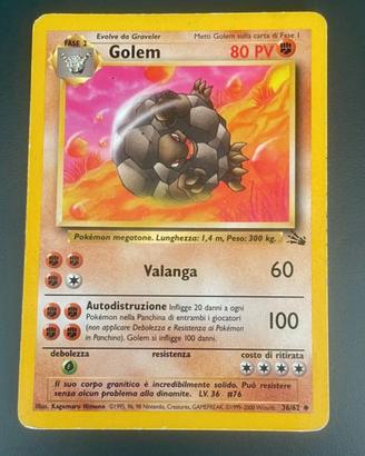Golem mazzo fossil