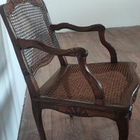 Sedia antica francese del '700