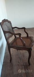 Sedia antica francese del '700