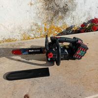 Elletrosega per potatura parkside con 2 batterie