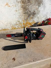 Elletrosega per potatura parkside con 2 batterie