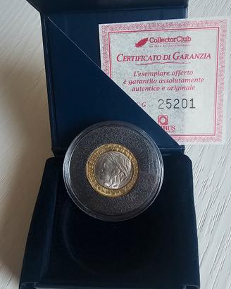 1000 lire bimetallica confini errati 