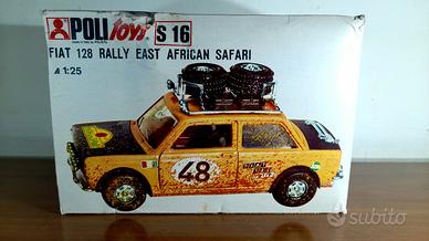 Politoys Fiat 128 Rally East African Safari 1/25