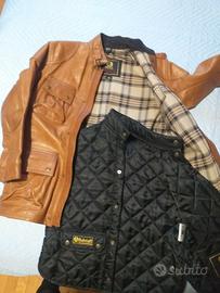 giacca pelle belstaff originale 