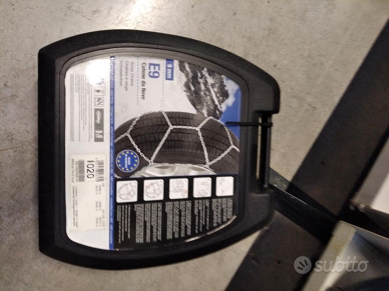 Catene Da Neve E9 090 Omologate - Per Pneumatici Da 14'' A 18'', Con Sistema Di Tensionamento Manuale