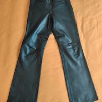 Pantaloni in vera pelle donna 