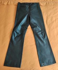 Pantaloni in vera pelle donna 
