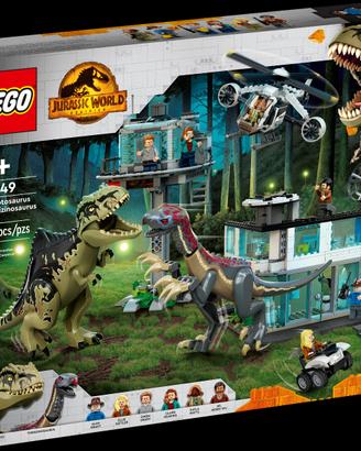 Lego 76949 L'attacco del Giganotosauro Terizinosau
