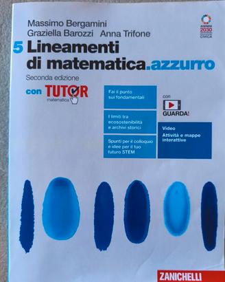 Libro Matematica Lineamenti di matematica.azzurro
