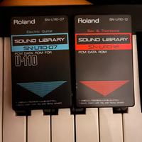 Roland sound library card suoni vintage