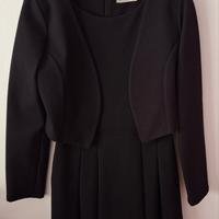 Vestito con tulle e coprispalle