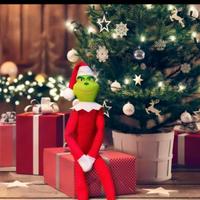 Grinch elfo  nuovo per Elf on the shelf