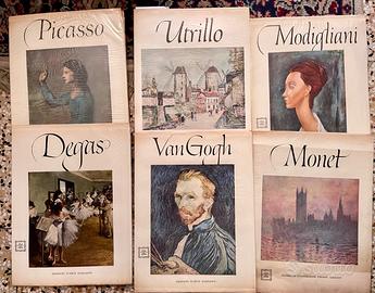Lotto 6 monografie d’arte Garzanti - Picasso Van G