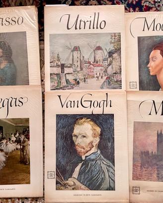 Lotto 6 monografie d’arte Garzanti - Picasso Van G