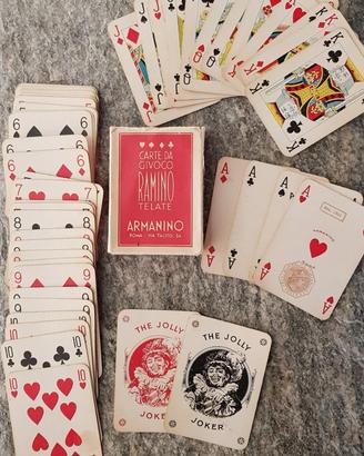 Carte Ramino Fratelli Armanino Roma -1951