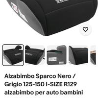 alzata seggiolino auto 