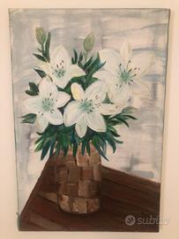 Quadro acrilico su tela