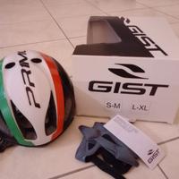 casco bici gist primo tricolore tg s