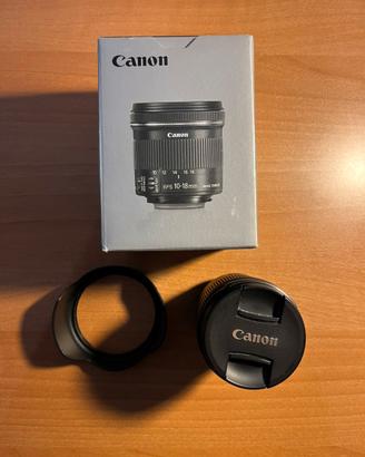 Obiettivo Canon 10-18mm STM