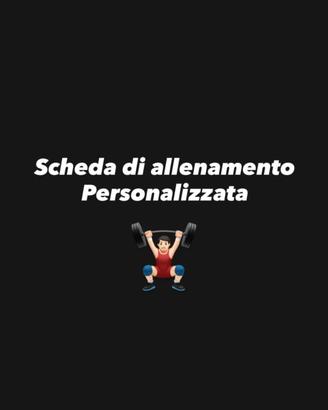Scheda Allenamento 