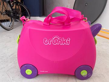Trolley per bambini color rosa