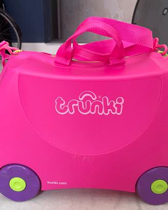 Trolley per bambini color rosa