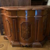 Mobile basso in legno anni 70