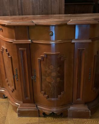Mobile basso in legno anni 70