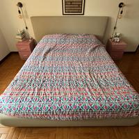 Letto matrimoniale contenitore