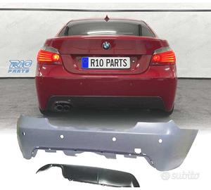 PARAURTI POSTERIORE BMW E60 LCI 07-10 LOOK M PDC