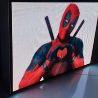 Display LED wall, schermo pubblicitario.