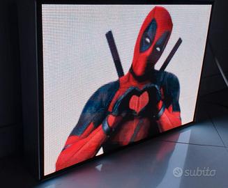 Display LED wall, schermo pubblicitario.