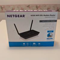 Modem Router Netgear N300 WiFi D1500 