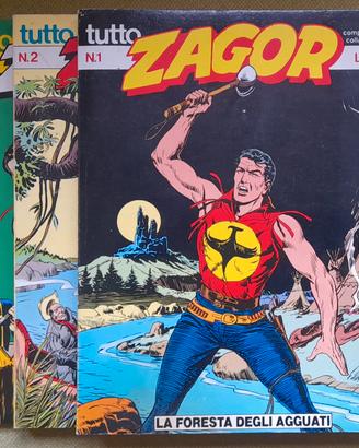 Lotto fumetti 3 numeri Tutto Zagor