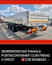 Semirimorchio portacontainer 40 piedi