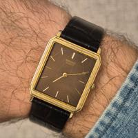 Seiko Tank 5P30-5A00 – Ultra Slim Gold