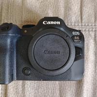 Canon R6 Mark II - scatolo ed accessori 