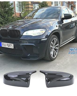 GUSCI SPECCHIO BMW E70 E71 E72 LOOK M NERO LUCIDO
