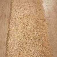 Tappeto vera lana pelo lungo 160x70