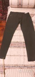 Pantalone uomo Armani Jeans nero a righe