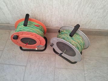 Bobine con cavo elettrico rame tipo N07V-K 1,5 mmq