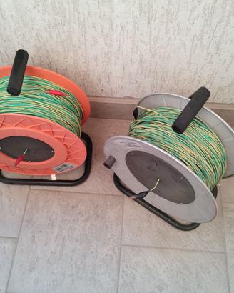 Bobine con cavo elettrico rame tipo N07V-K 1,5 mmq