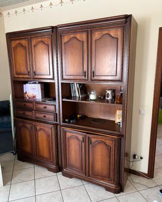 Mobile sala in legno vintage